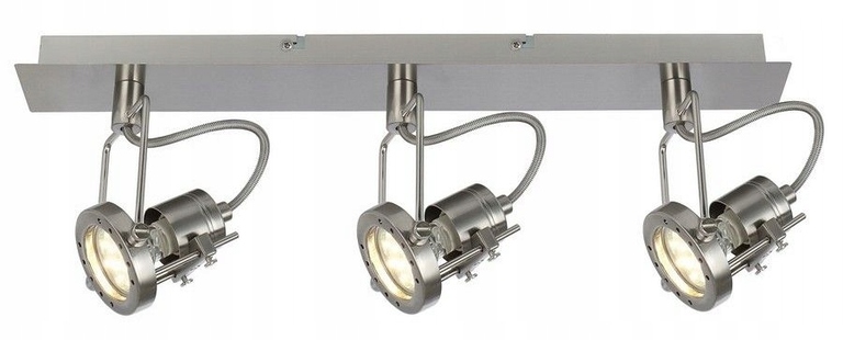 Reflektor sufitowy lampa FIJI 3xGU10 satyna (1)