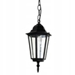 Lampa wisząca Kobi E27 czarna latarnia zwis