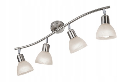 LAMPA SUFITOWA listwa DAYTONA 4 NIKIEL MAT