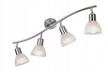 LAMPA SUFITOWA listwa DAYTONA 4 NIKIEL MAT