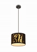 Lampa wisząca Reality E27 abażur cekiny Crazy (1)