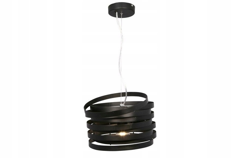 Lampa wisząca Reality Laria E27 zwis czarna (2)
