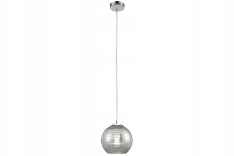 Lampa wisząca REALITY E27 zwis 20cm chrom JARON
