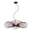Lampa wisząca Reality Regina E27 zwis czarna