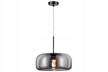 Lampa wisząca Reality JAMILA E27 czarna szkło