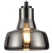 Lampa wisząca chrom Haga E27 pojedyńcza zwis (2)