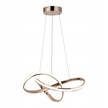 Lampa wisząca Reality Hannah 36W LED różowe złoto