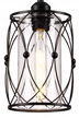 Lampa wisząca Reality E27 GARY CZARNA 1pł klosz (2)