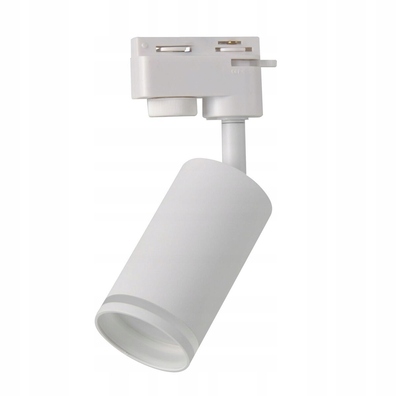 Reflektor LED szynowy 10W spot szyna track biała