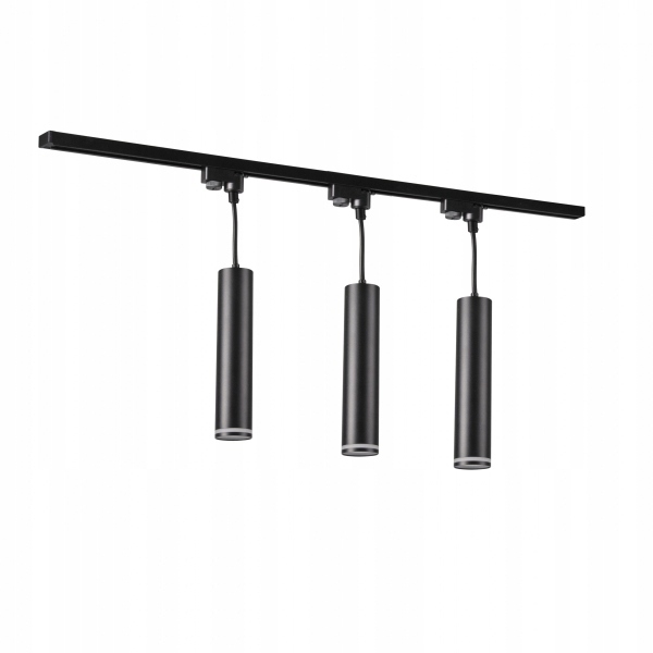 Zestaw Szynoprzewód Szyna 1m 3x Lampa GU10 LED cz