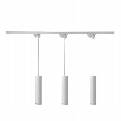 Zestaw Szynoprzewód Szyna 1m + 3x Lampa GU10 LED