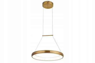 Lampa wisząca LED złoty mat THEA 24W 4000K