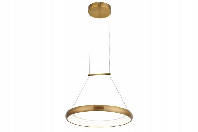 Lampa wisząca LED złoty mat THEA 24W 4000K (1)