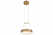 Lampa wisząca LED złoty mat THEA 12W 4000K