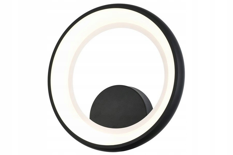Lampa kinkiet REALITY THEA czarny mat 20W 4000K (1)