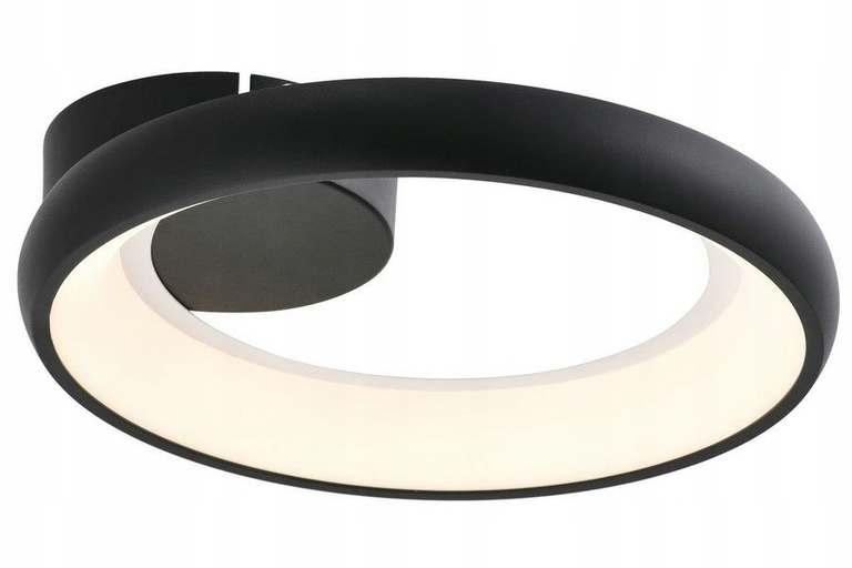 Lampa wisząca plafon THEA LED 20W 4000K czarny mat (1)
