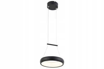 Lampa wisząca LED czarny mat THEA 12W 4000K