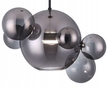 Lampa wisząca Multiverse 1+5 10W LED szkło czarna (2)