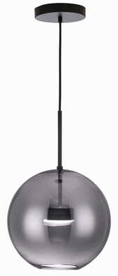 Lampa wisząca Multiverse 10W LED szkło czarna