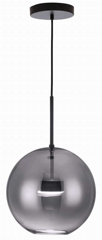 Lampa wisząca Multiverse 10W LED szkło czarna (1)