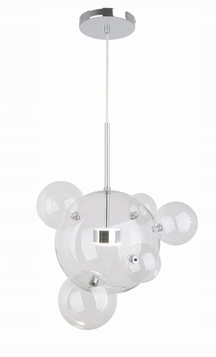 Lampa wisząca Reality Multiverse 1+5 10W LED szkło