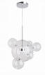 Lampa wisząca Reality Multiverse 1+5 10W LED szkło