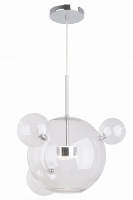 Lampa wisząca Reality Multiverse 1+3 10W LED szkło