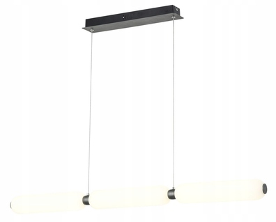 Lampa wisząca żyrandol LED 3x8W SZKŁO CATKIN