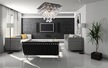 Lampa plafon Kryształki czarna GLAMOUR LANCASTER 5 (2)