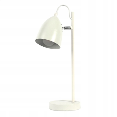 Lampka biurkowa PLATINET biały moc do 25 W