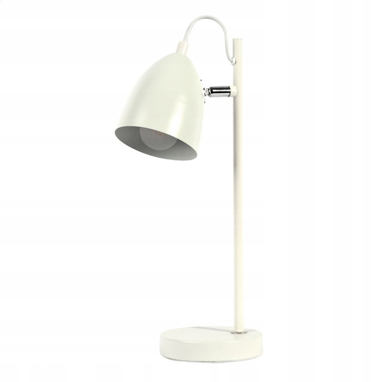 Lampka biurkowa PLATINET biały moc do 25 W