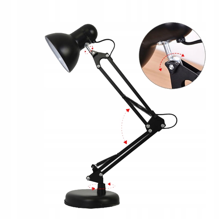 Lampka Kreślarska Biurkowa Lampa Szkolna na Biurko (8)