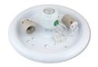Plafon lampa panel LED czujnik ruchu 360° 2xE27 (4)