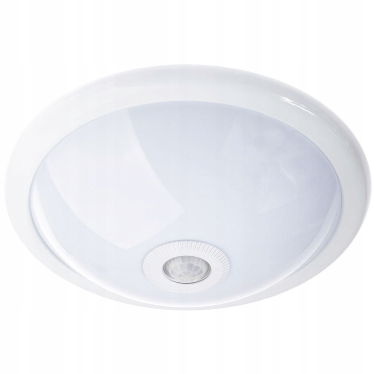 Plafon lampa panel LED czujnik ruchu 360° 2xE27 (5)