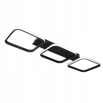 Żyrandol LED Nebula Canis 33W 90x26x8,5cm czarny