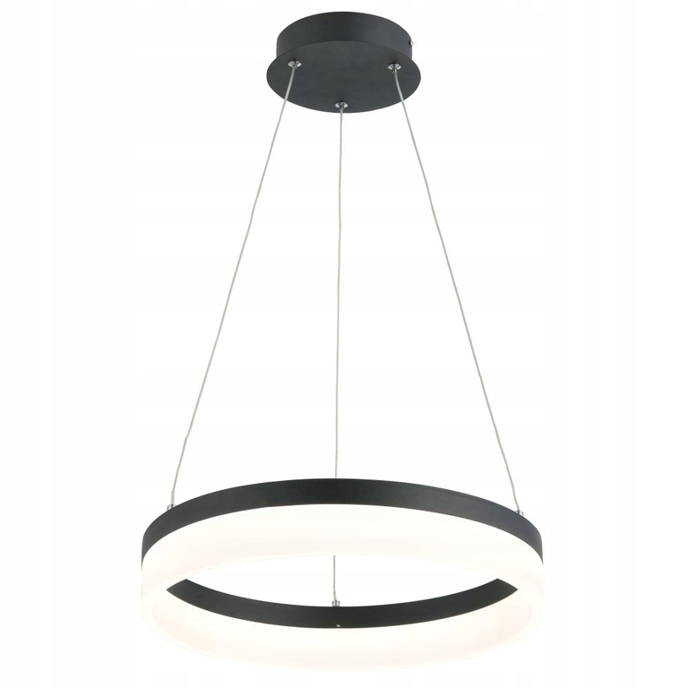 Lampa wisząca Cornelia LED obręcz ANTRACYT (1)