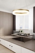 Lampa wisząca Cornelia LED obręcz ZŁOTY GOLD (2)