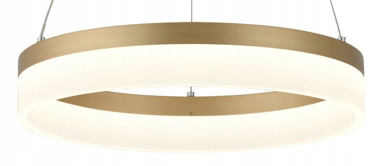 Lampa wisząca Cornelia LED obręcz ZŁOTY GOLD (3)