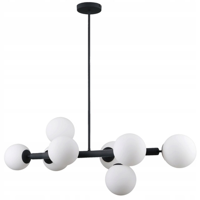 Lampa wisząca Italux RADDI grafit kule nowoczesna
