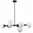 Lampa wisząca Italux RADDI grafit kule nowoczesna