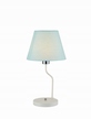 Lampa stołowa YORK biało-niebieska 60 W