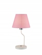 Lampa stołowa York biało-różowa 60 W