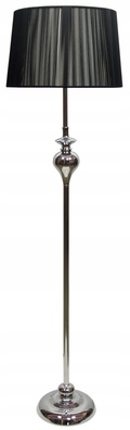 Lampa podłogowa Candellux Gillenia E27 60 W czarna