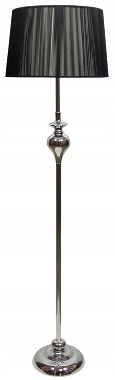 Lampa podłogowa Candellux Gillenia E27 60 W czarna