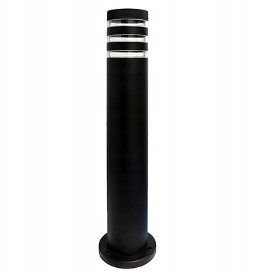 Lampa Ogrodowa Stojąca MIAMI E27 SŁUPEK 60cm czarn