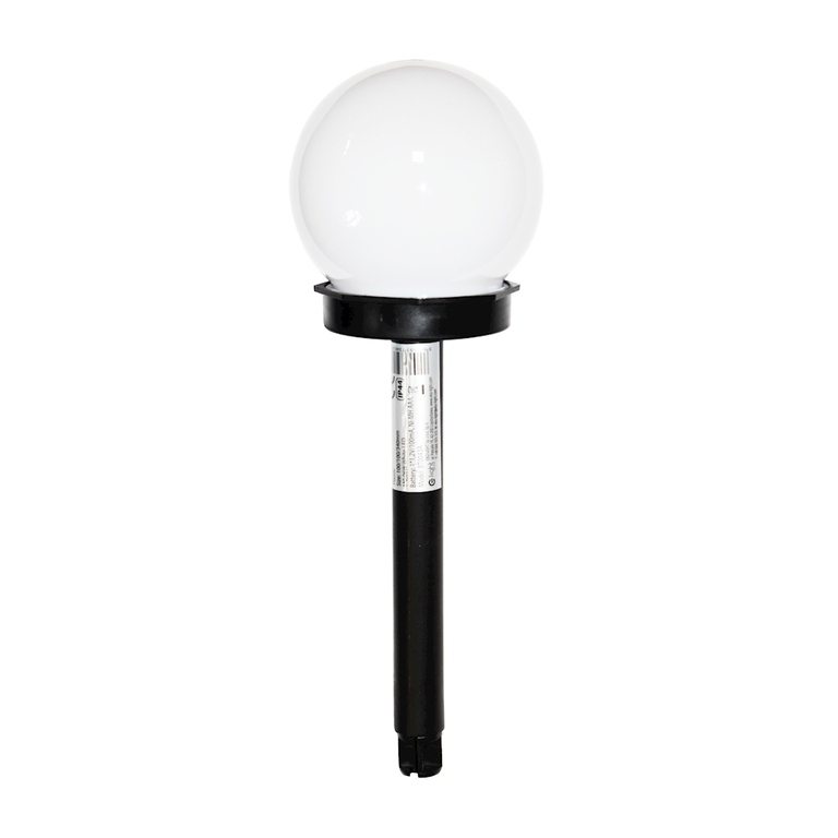 LAMPKA OGRODOWA SOLARNA CZARNA PLASTIK 6000K 6szt (7)