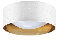 Plafon TULUZA 32cm 18W 1850lm 4000K biało-złoty (2)
