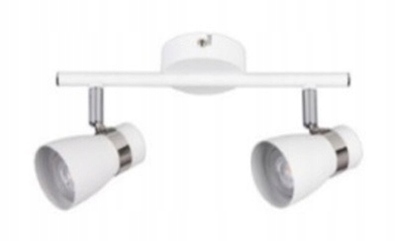 LAMPA SUFITOWA listwa spotlight DEZ 2xGU10 biała