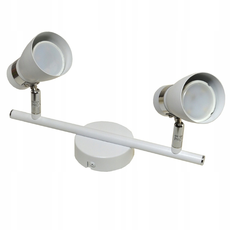 LAMPA SUFITOWA listwa spotlight DEZ 2xGU10 biała (2)
