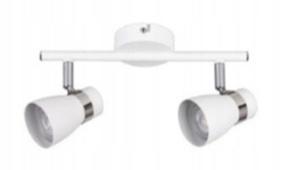 LAMPA SUFITOWA listwa spotlight DEZ 2xGU10 biała (1)